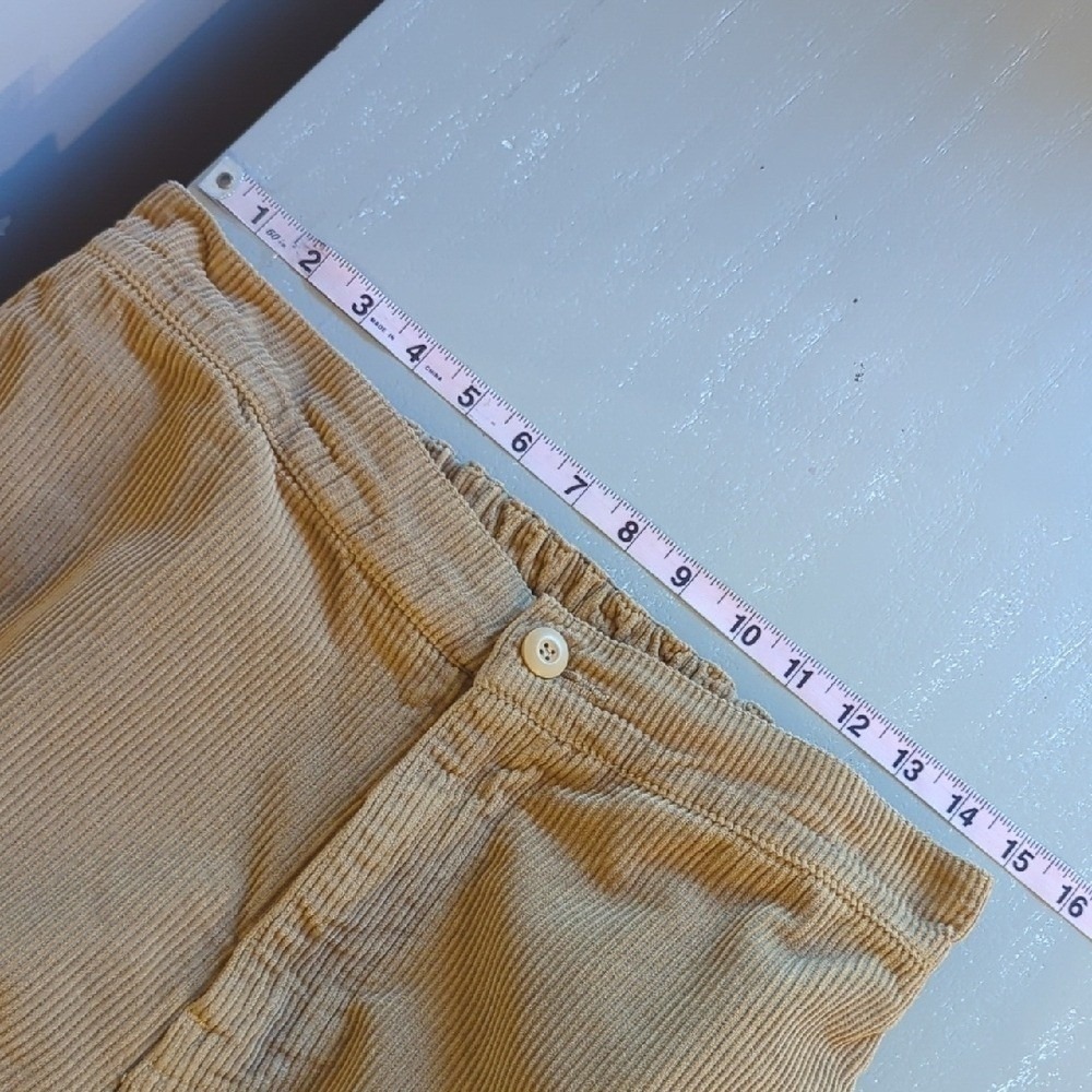 NSF CLOTHING Moseley Cropped Super Wide-leg Pants Tan size 30 100% Cotton $325 - Picture 7 of 10